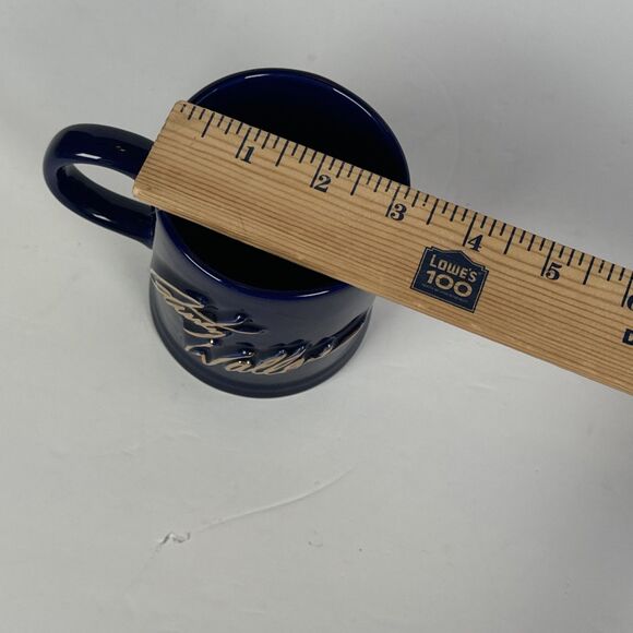 Nascar Rusty Wallace #2 embossed 3D gilded signature Blue Gold Coffee‎ Cup Mug - Picture 9 of 9